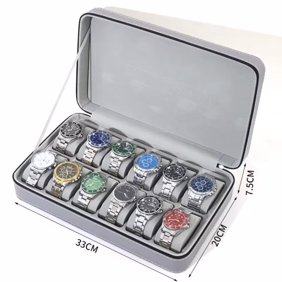 Luxury Leather Watch Box