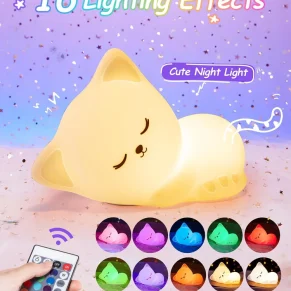 Cat Silicone Night Lamp