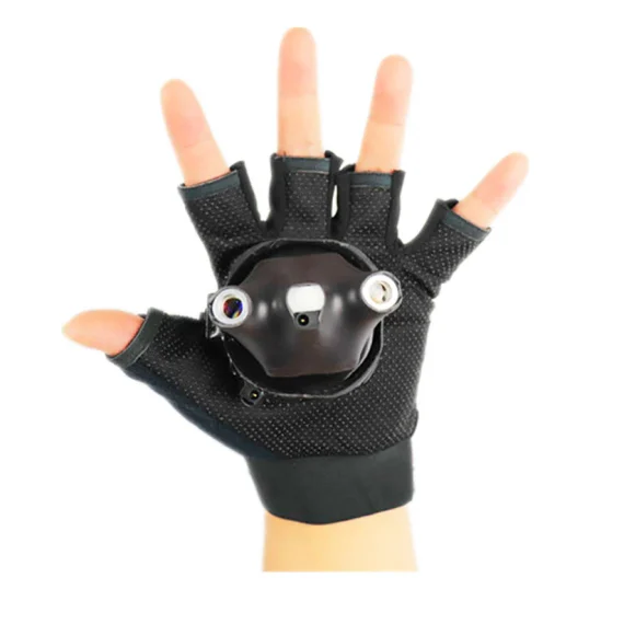 LED Laser Rotating Gloves