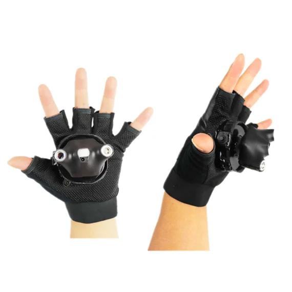 LED Laser Rotating Gloves